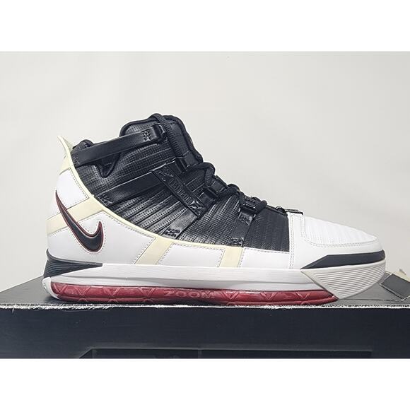 2005 Nike Zoom LeBron 3 OG HOME 312147-101 Size 12 - Picture 5 of 15